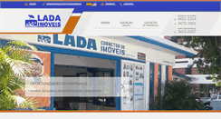 Desktop Screenshot of ladaimoveis.com.br